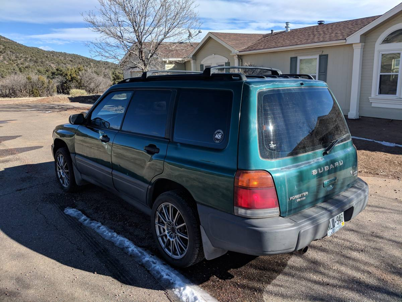 Illustration for article titled At $3,500, Will This Supercharged 1999 Subaru Forester Blow Your Mind?